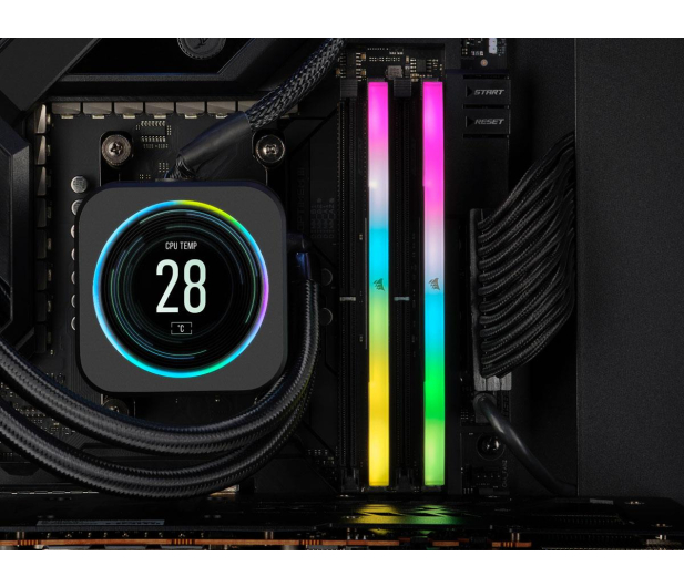 Corsair 16GB (2x8GB) CL40 5200 Vengeance RGB - 1483469 - zdjęcie 5